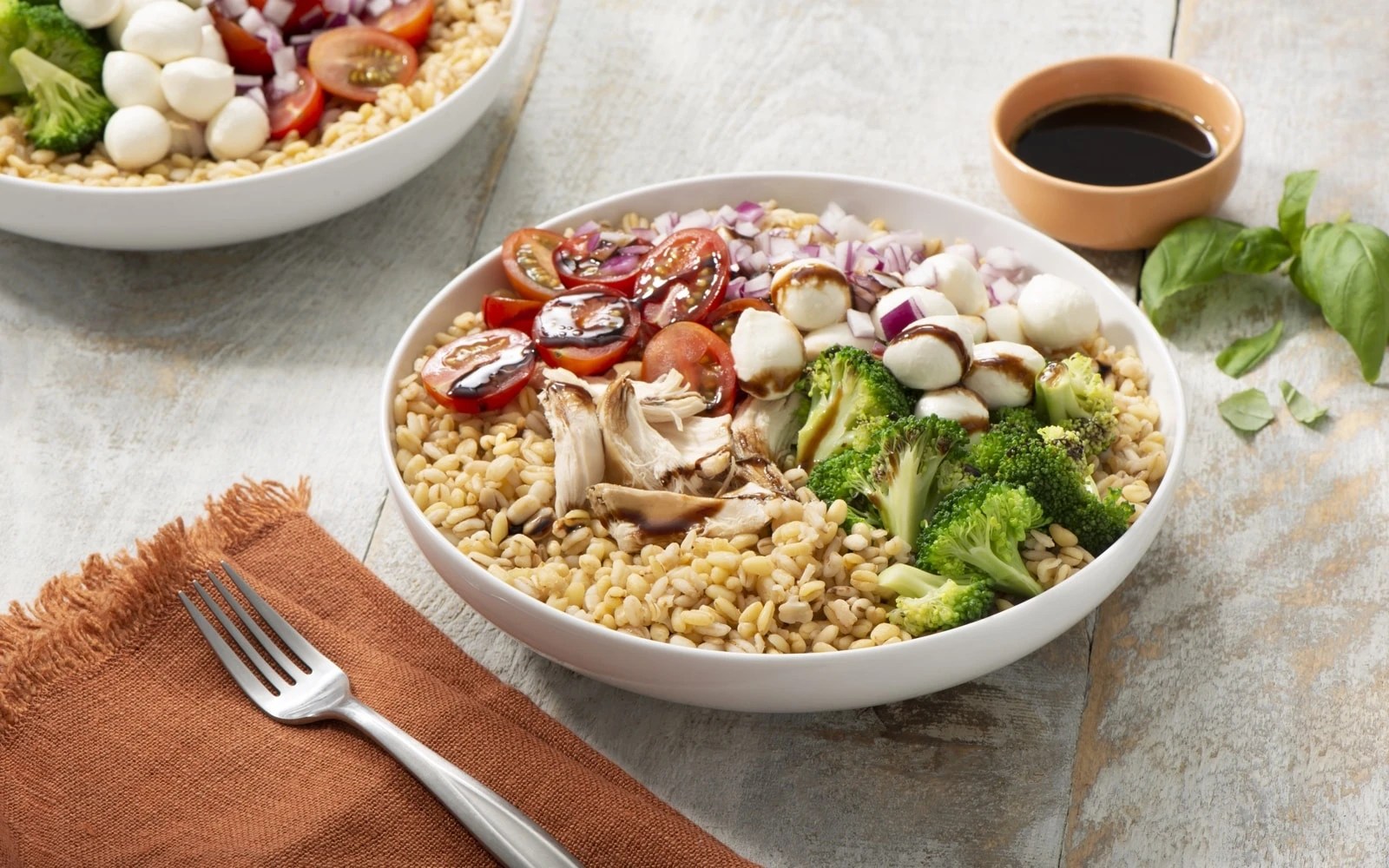 Bruschetta Chicken Grain Bowl