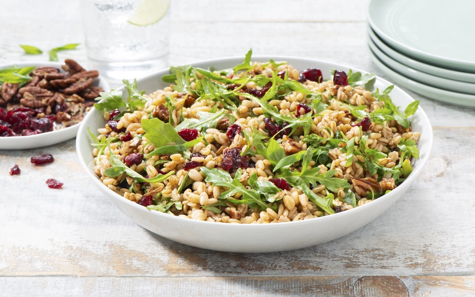 Cranberry Arugula Grains Salad