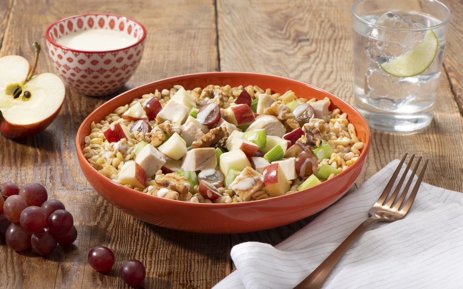 Waldorf Chicken Grain Bowl